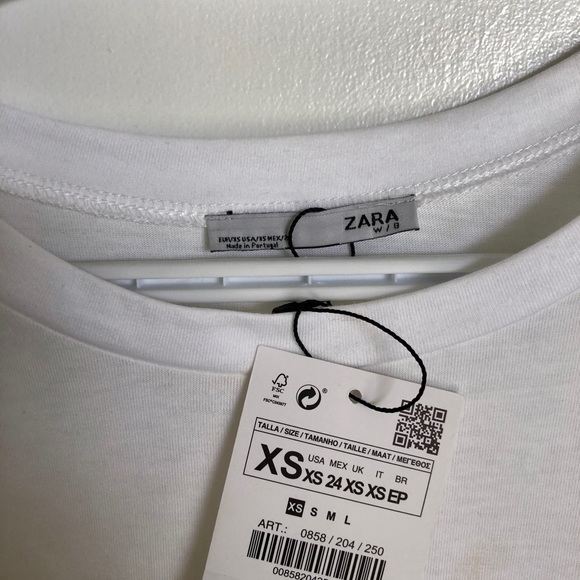 Zara Ruffle Sleeve Top - Picture 3 of 3